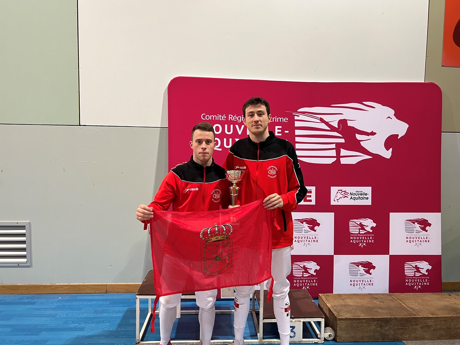 Victoria de Cuesta y Navarro en el &quot;Challenge Lambart&quot;, celebrado en Burdeos